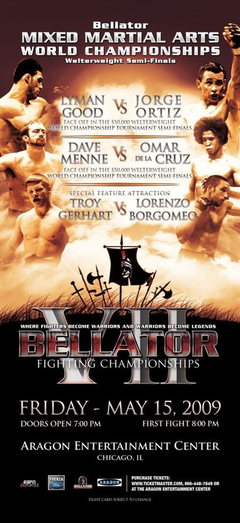 Bellator 7 results poster