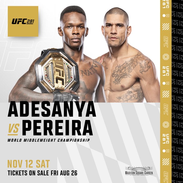 photo promo for UFC 281