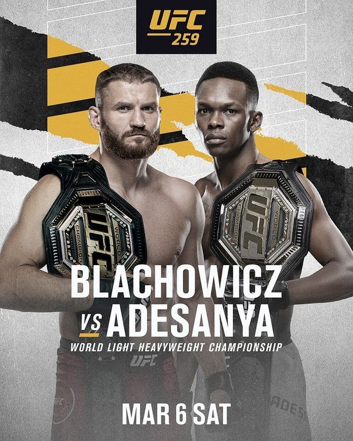 Blachowicz vs. Adesanya fight facts