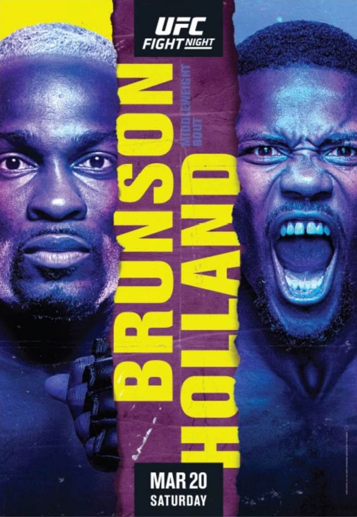 UFC on ESPN 21 Fight Card Poster