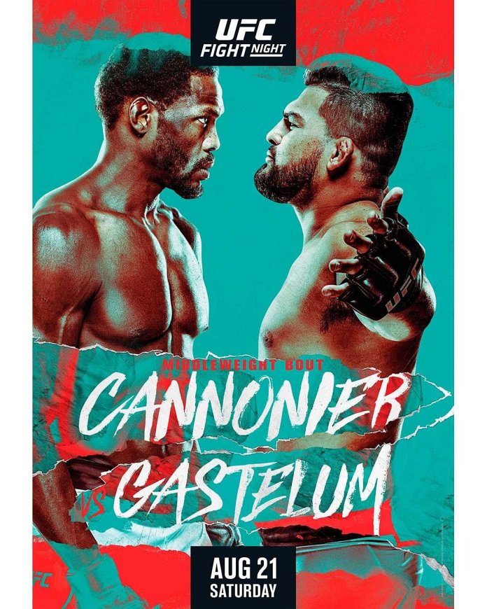 Cannonier vs. Gastelum fight facts