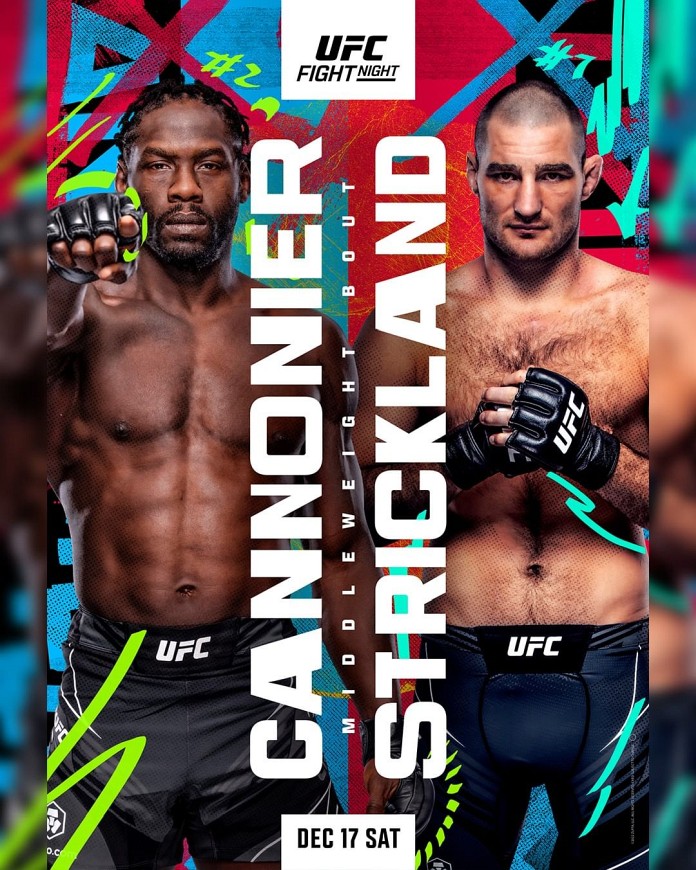 UFC Vegas 66 Fight Card Poster UFC Vegas 66 Fight Card Poster
