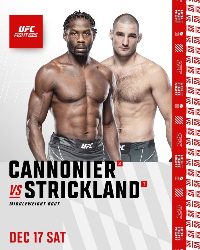 UFC Vegas 66 Fight Card Poster