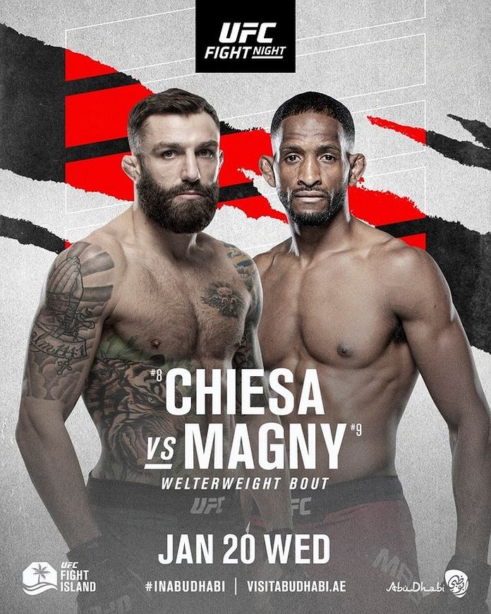 Chiesa vs. Magny fight facts