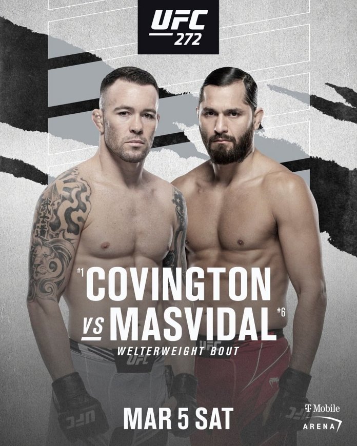 photo promo for UFC 272