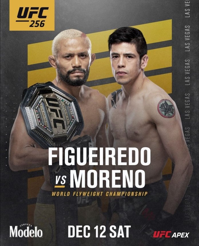 photo promo for UFC 256