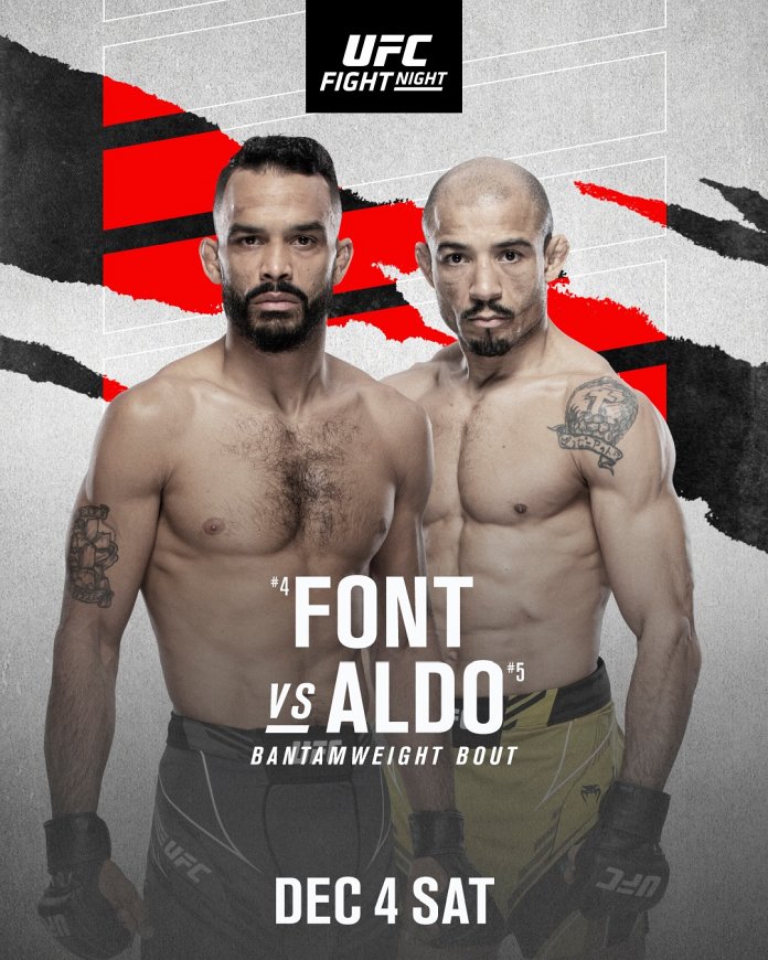 Font vs. Aldo fight facts