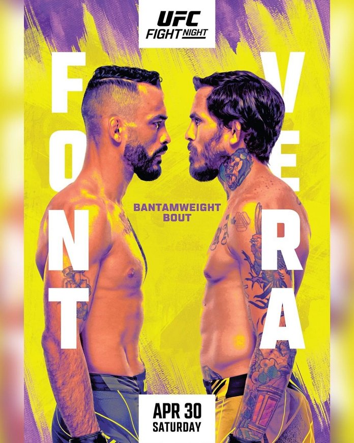 UFC on ESPN 35 results poster