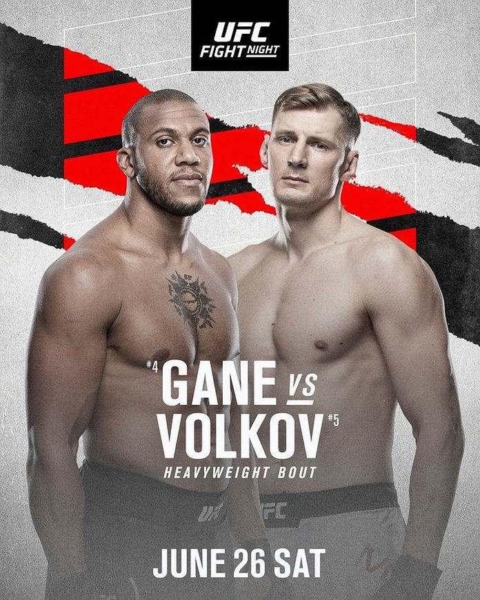 Gane vs. Volkov fight facts