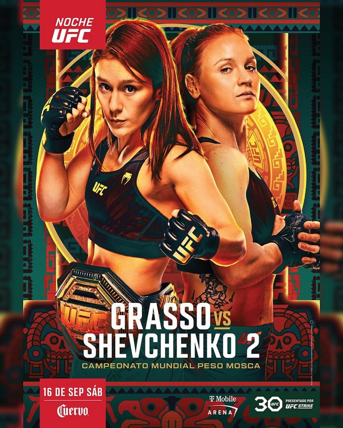 UFC Fight Night 227 results poster