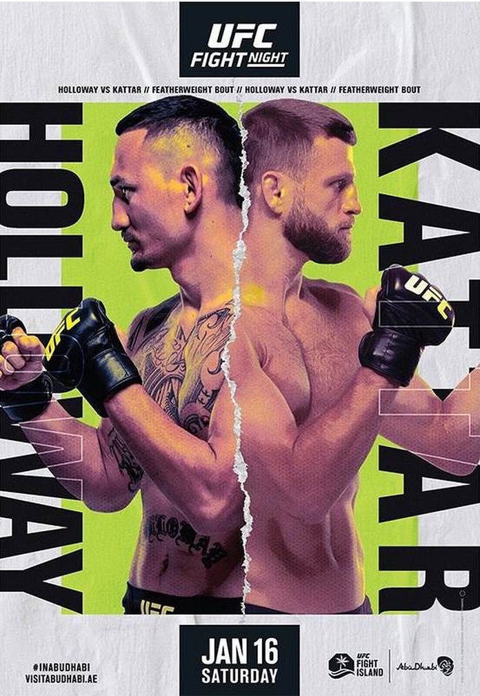 UFC on ABC results poster