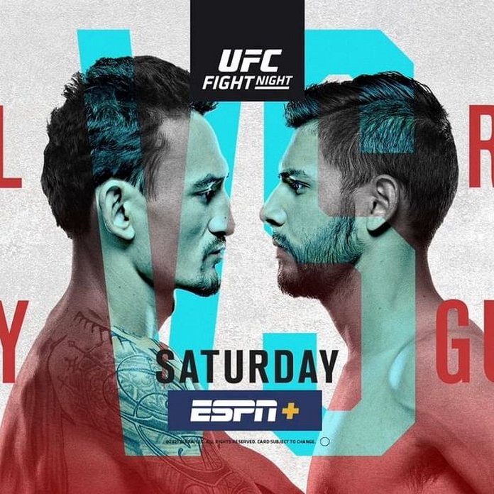 UFC Fight Night 202 Fight Card Poster