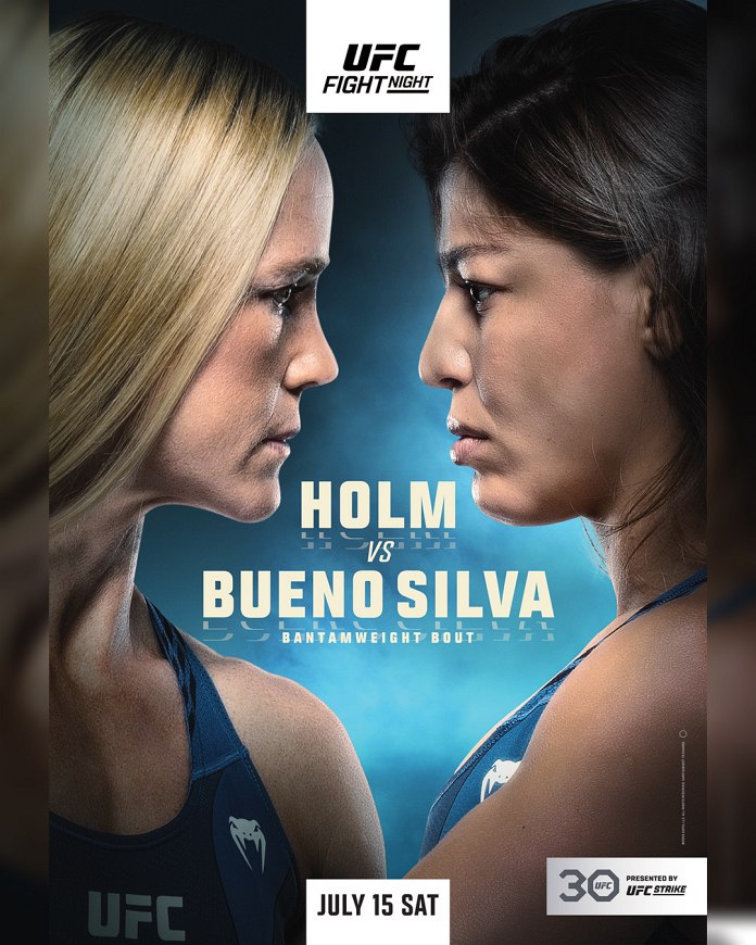 UFC Vegas 77 Fight Card Poster UFC Vegas 77 Fight Card Poster