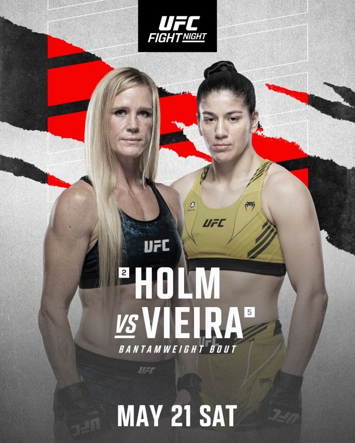 Holm vs. Vieira fight facts