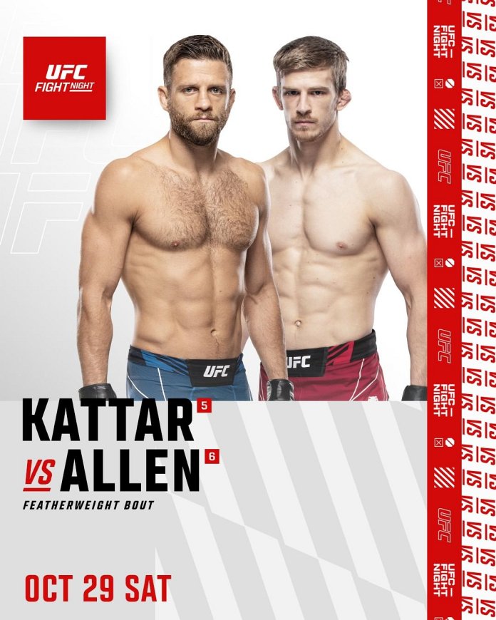 Kattar vs. Allen fight facts