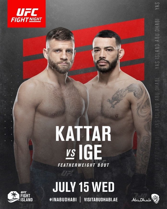 Kattar vs. Ige fight facts