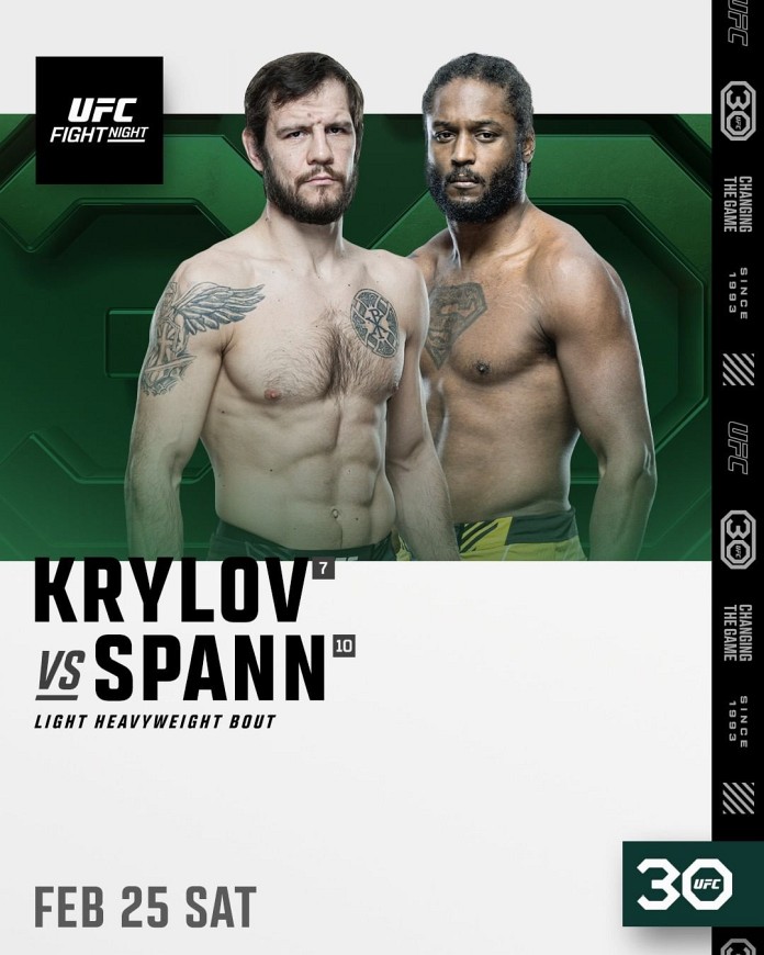 Krylov vs. Spann fight facts