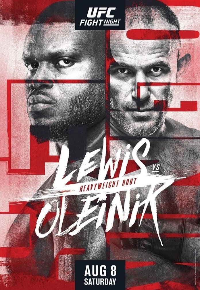 new UFC Fight Night 174 poster