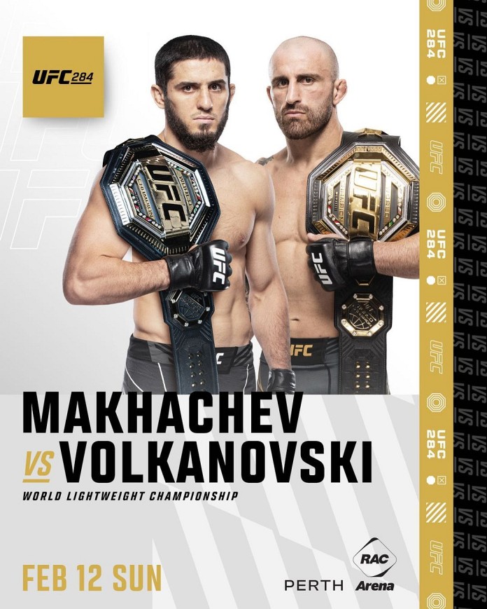 photo promo for UFC 284