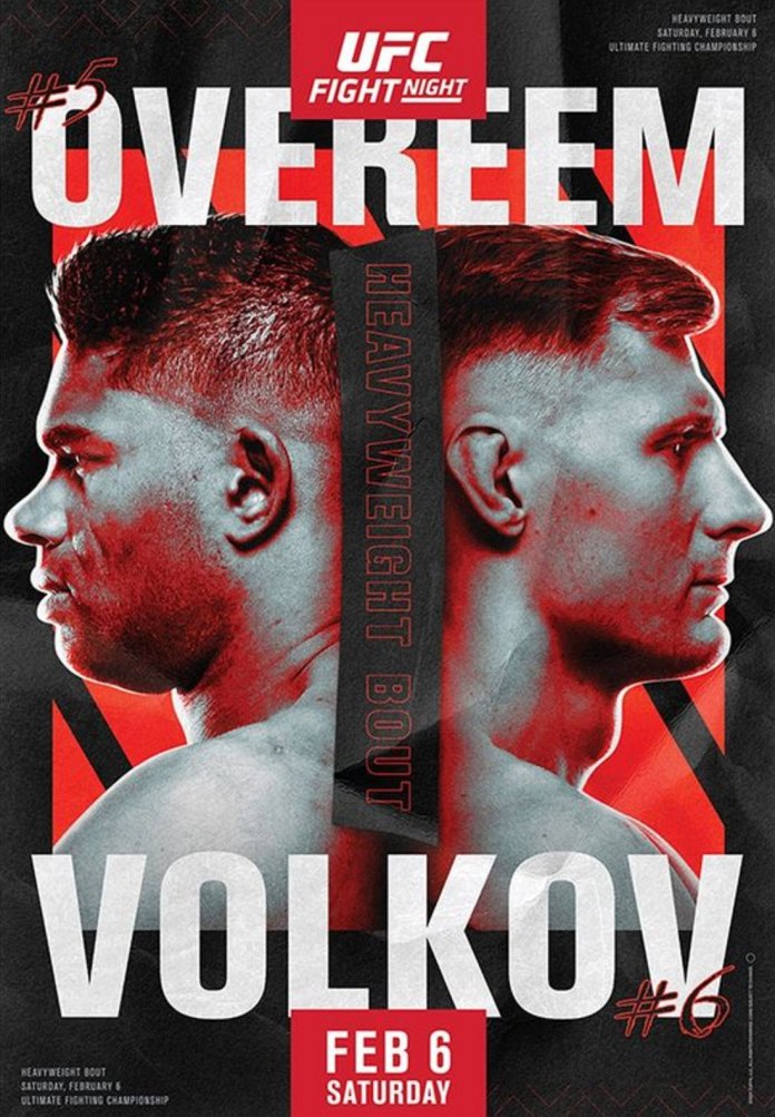 UFC Fight Night 184 results poster