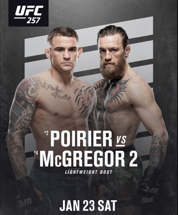 photo promo for UFC 257