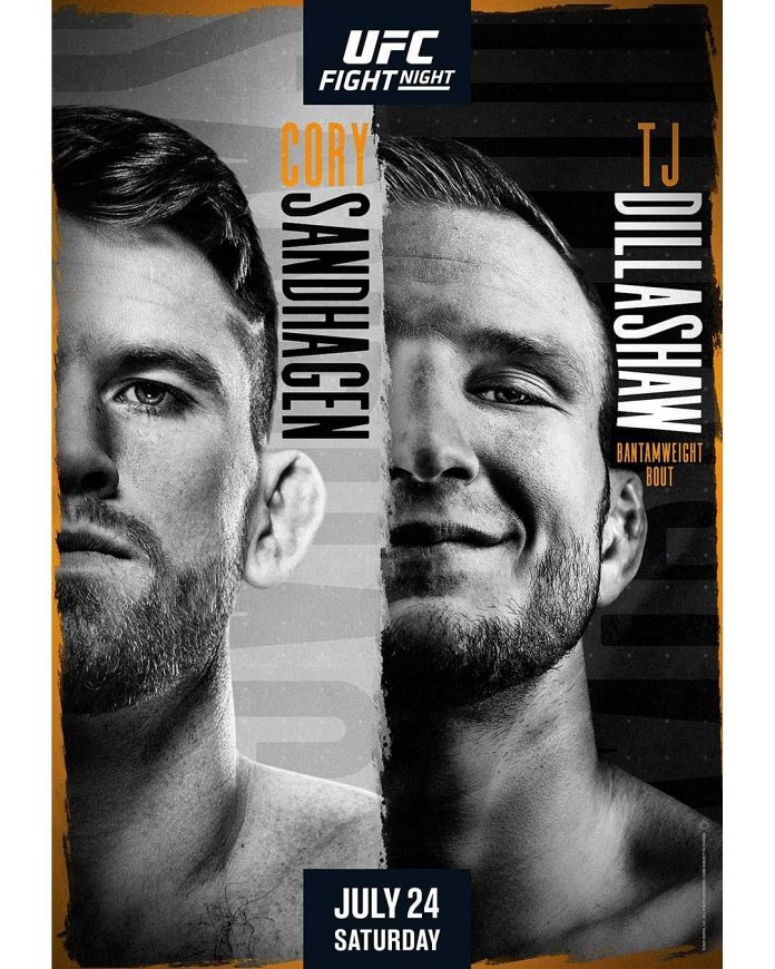 new UFC Fight Night 192 poster