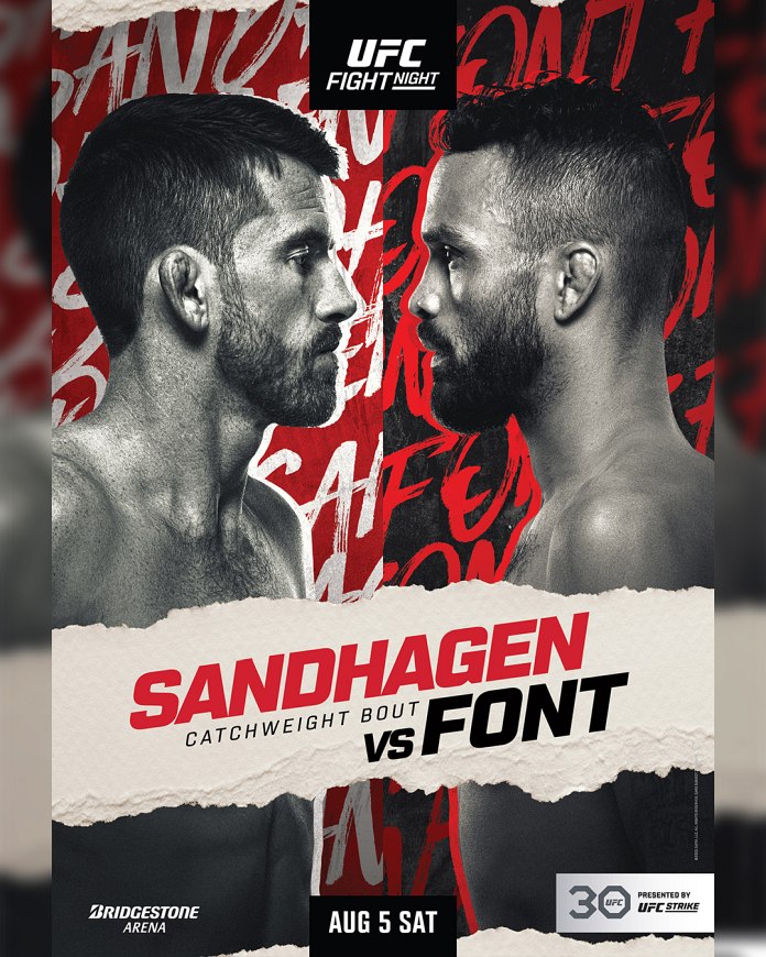 UFC on ESPN 50 Fight Card Poster UFC on ESPN 50 Fight Card Poster
