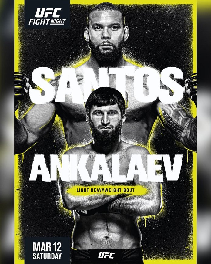 UFC on ESPN+ 61 results poster