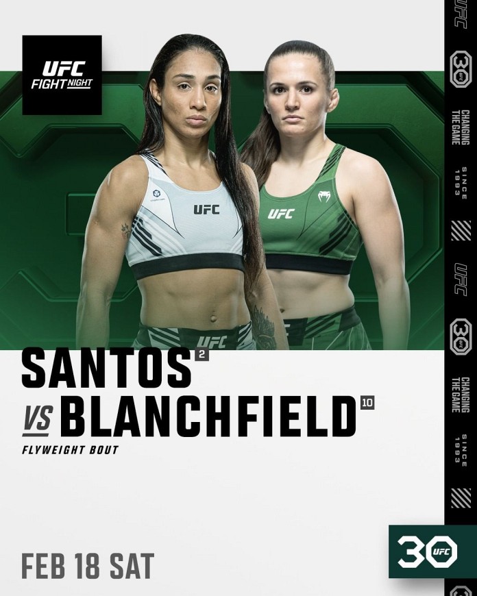 Andrade vs. Blanchfield fight facts