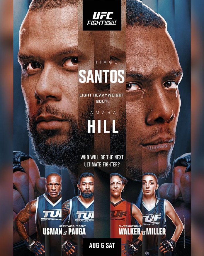 UFC on ESPN 40 Fight Card Poster UFC on ESPN 40 Fight Card Poster