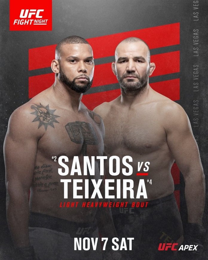 Thiago Santos vs. Glover Teixeira fight preview