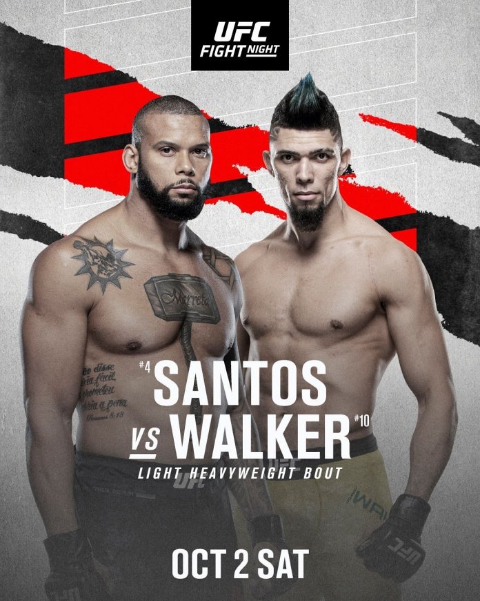 Santos vs. Walker fight facts