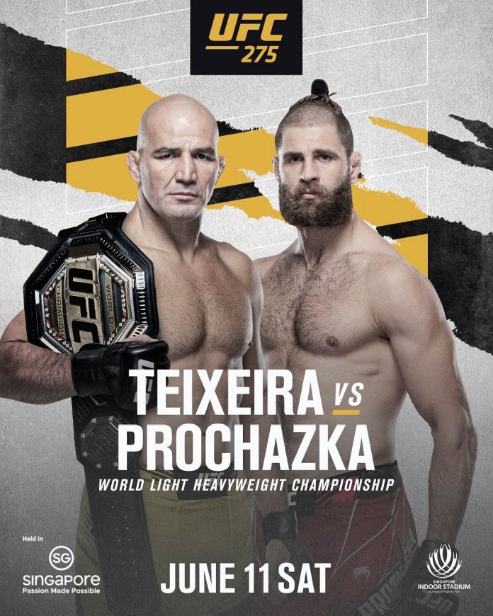 photo promo for UFC 275