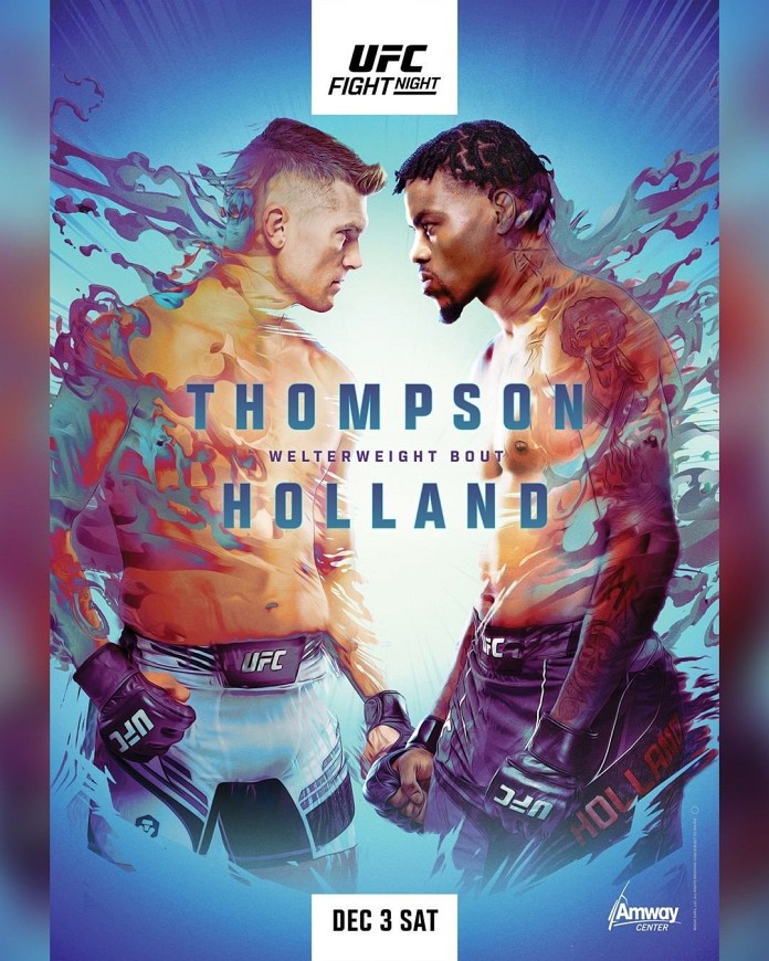 new Thompson vs. Holland poster