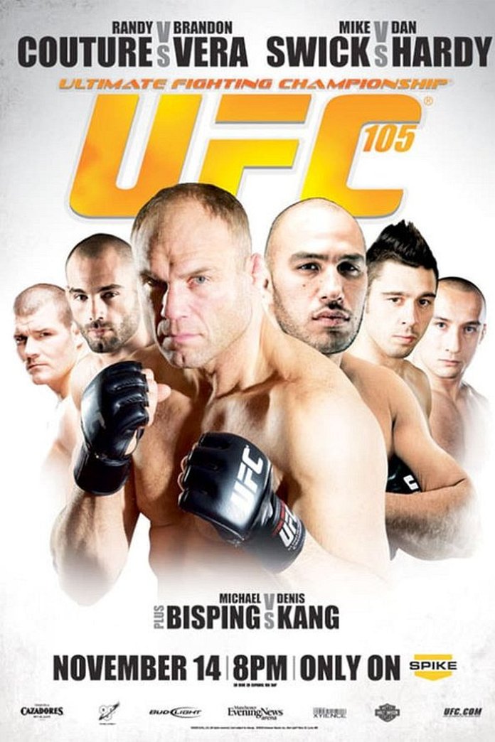 UFC 105: Couture vs. Vera poster