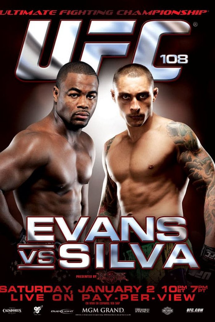UFC 108: Evans vs. Silva poster