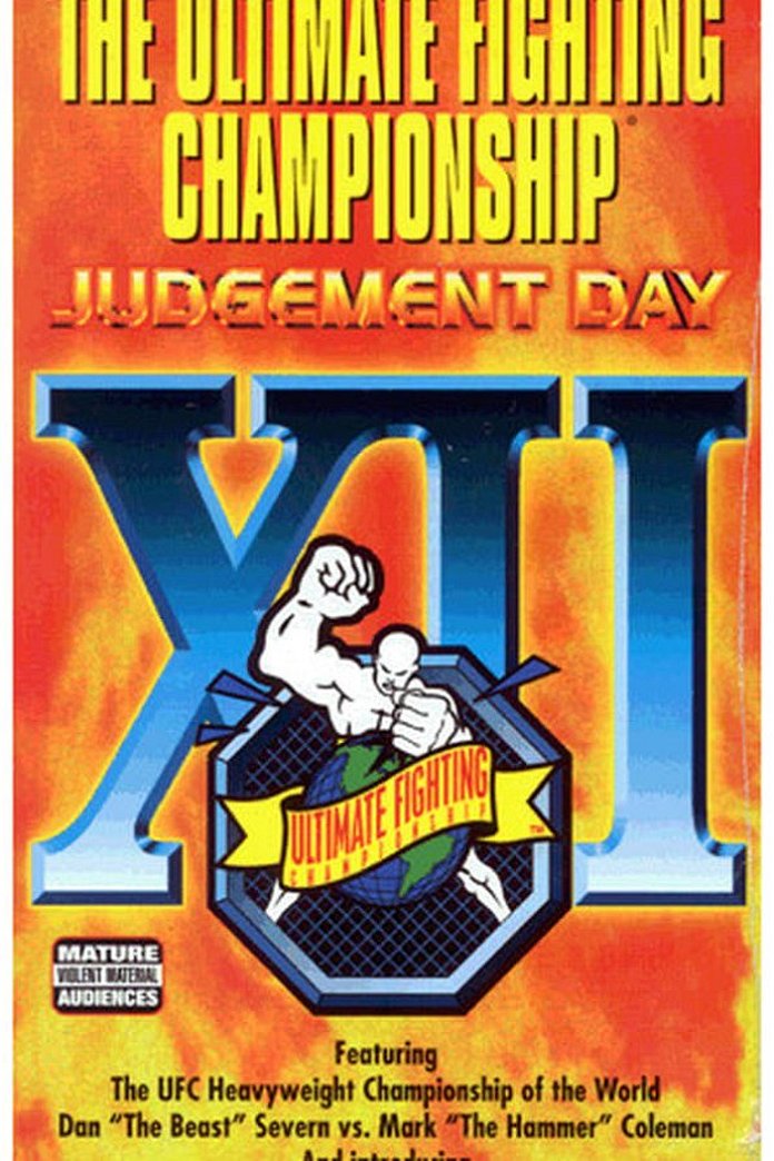 UFC 12: Judgement Day poster