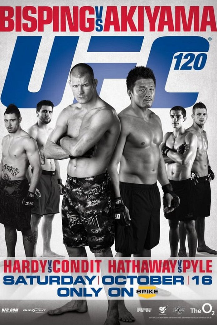 UFC 120 results poster