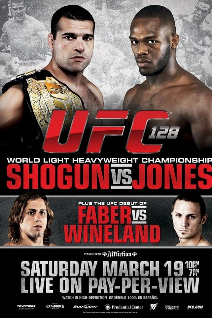 UFC 128: Shogun vs. Jones poster