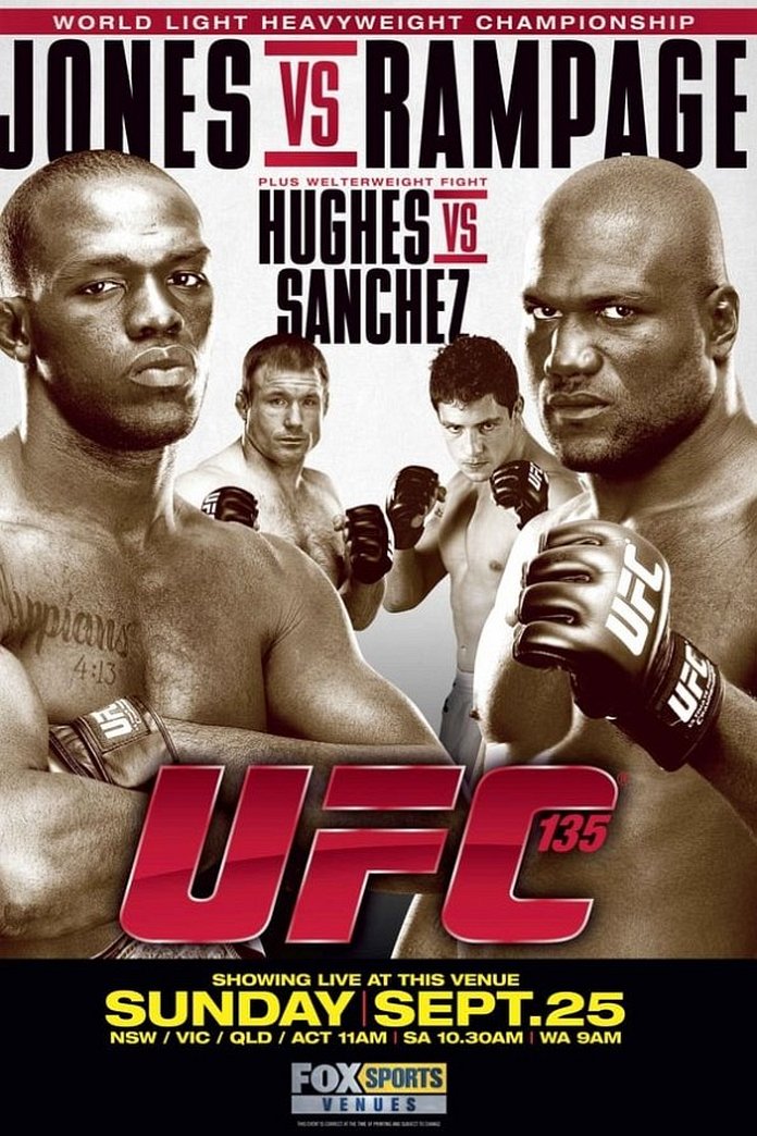 UFC 135 results poster