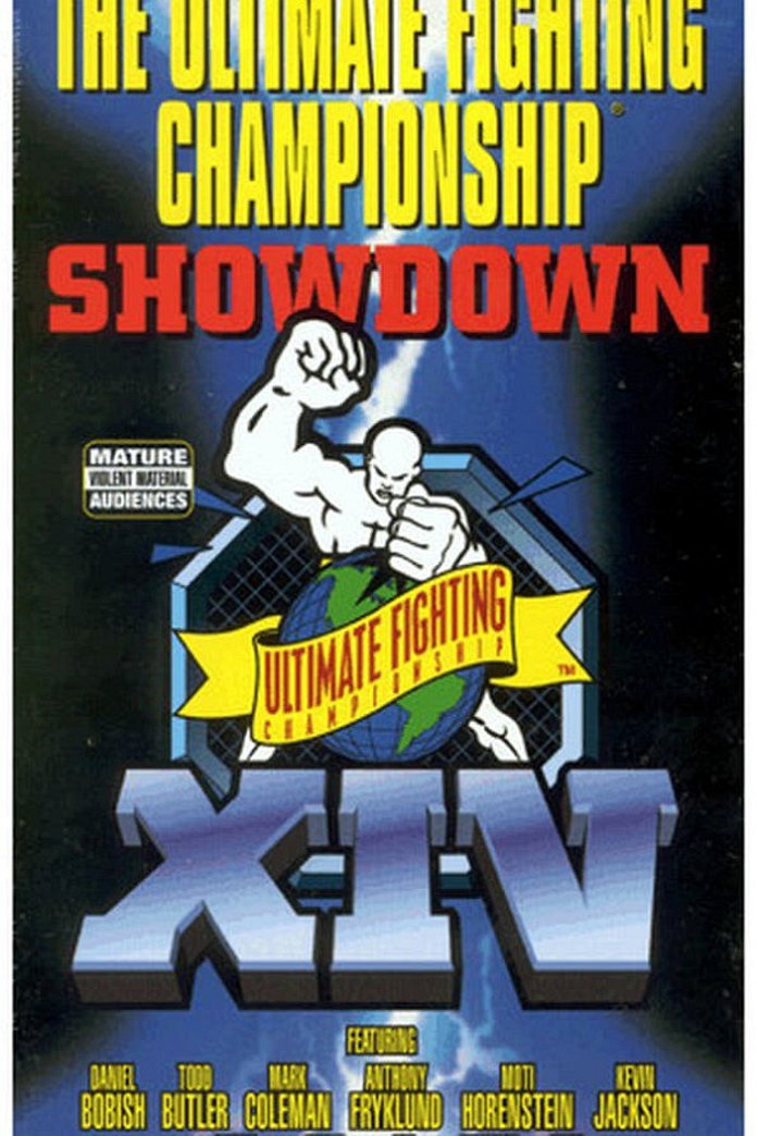 UFC 14 results poster