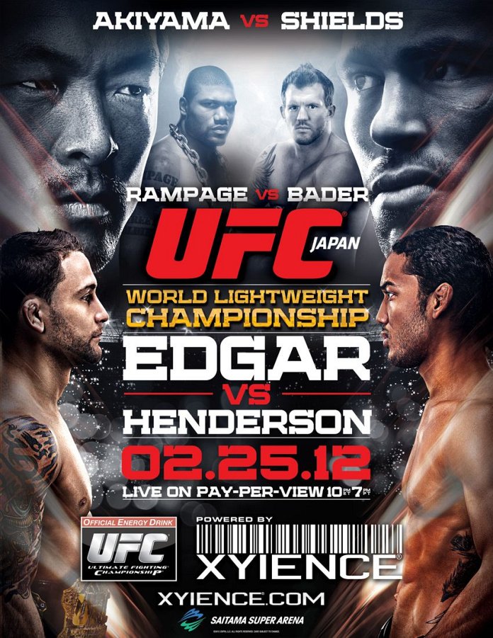 UFC 144 results poster