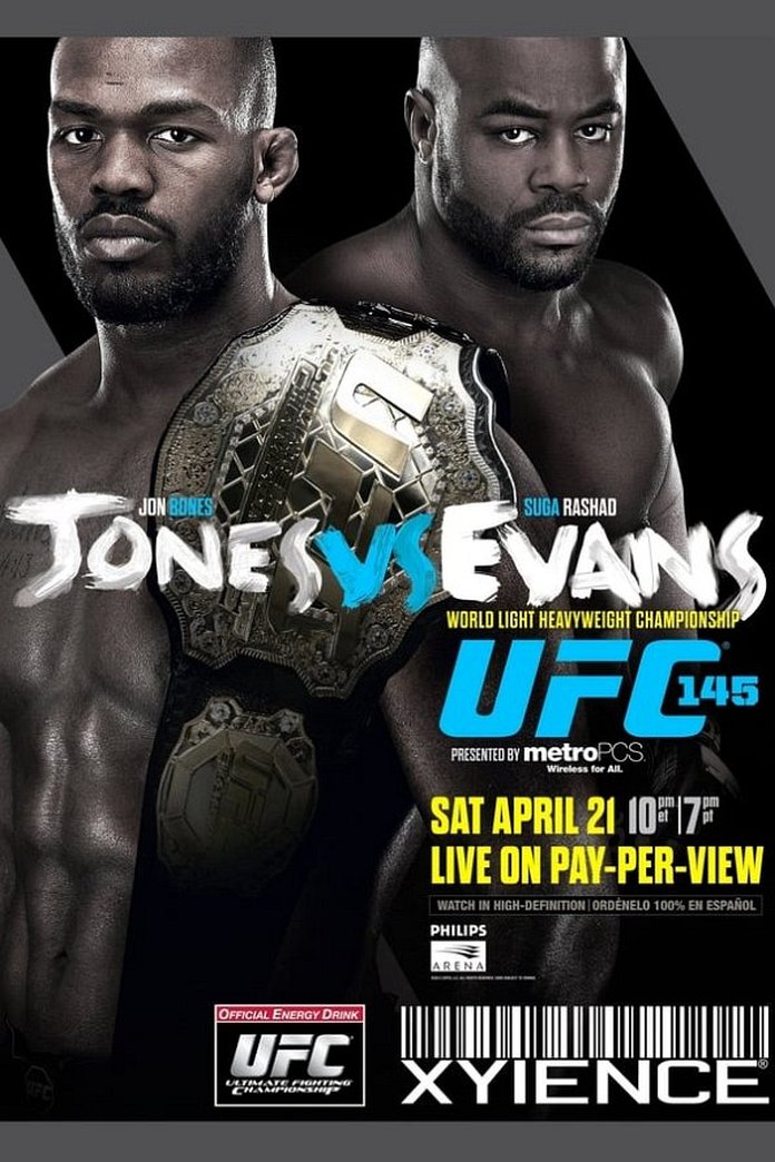 UFC 145: Jones vs. Evans poster