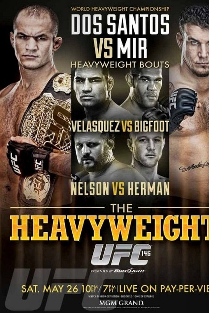 UFC 146 results poster