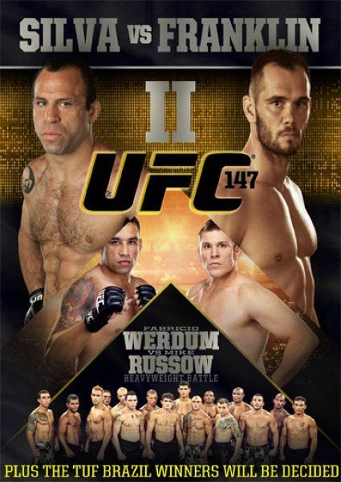 UFC 147 results poster