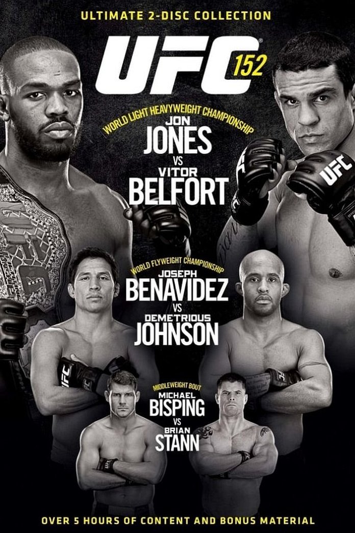 UFC 152 results poster