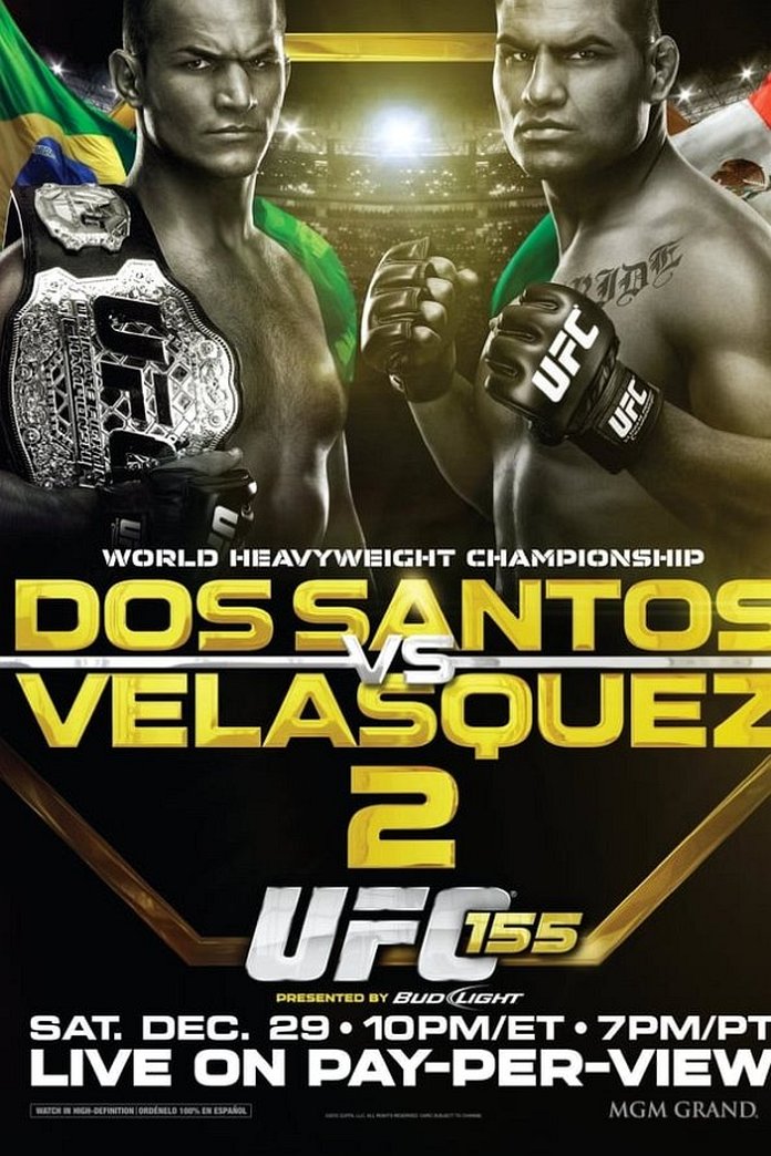 UFC 155: dos Santos vs. Velasquez 2 poster
