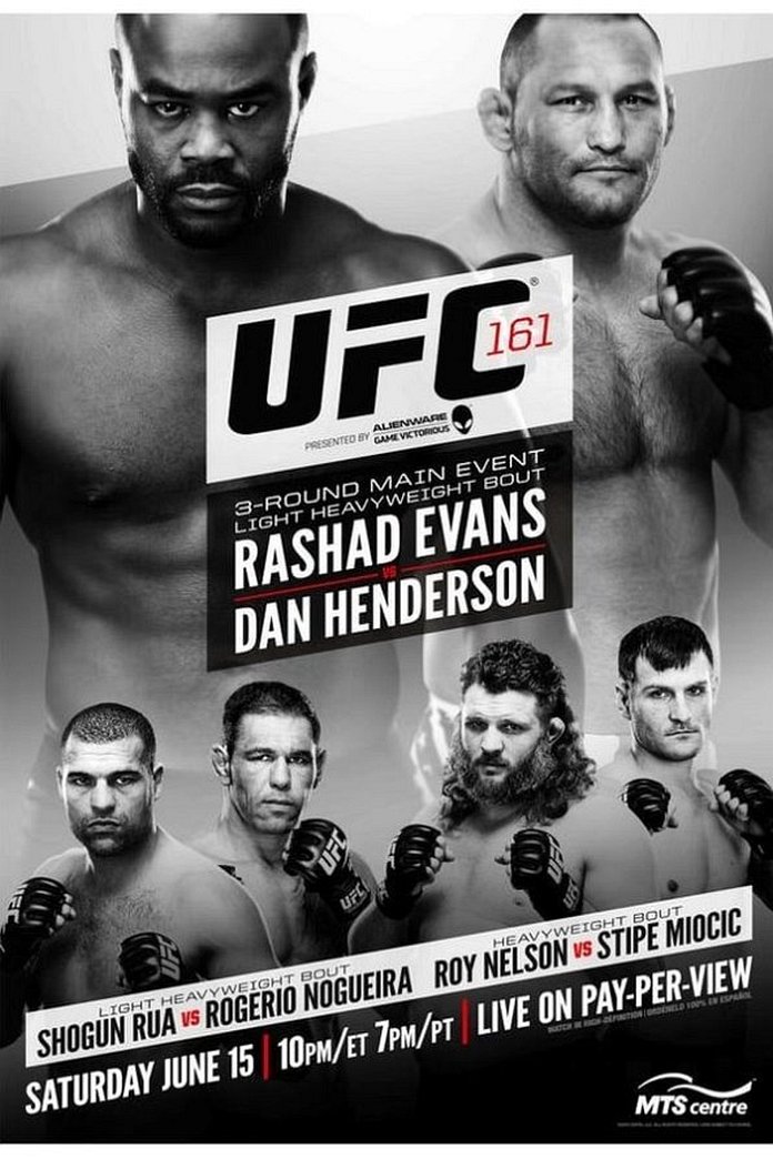 UFC 161 results poster