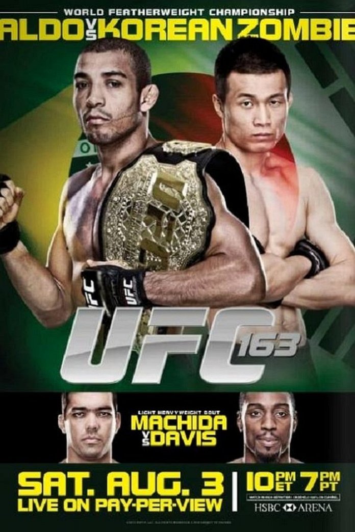 UFC 163: Aldo vs. Korean Zombie poster