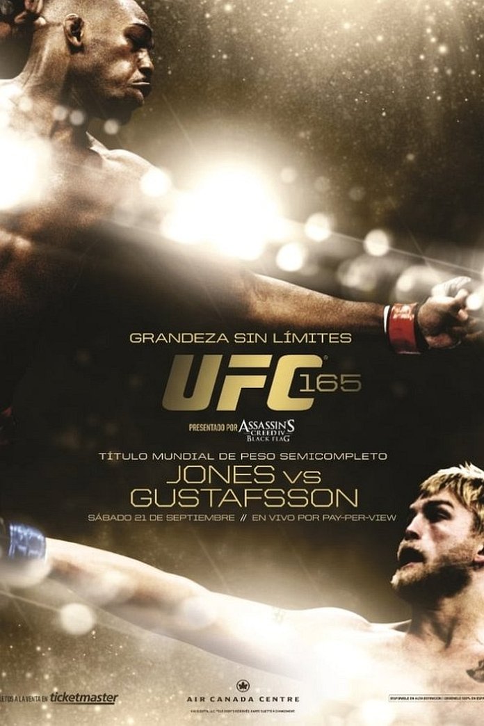 UFC 165: Jones vs. Gustafsson poster